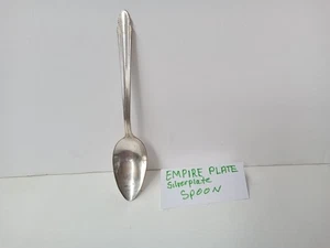 EMPIRE PLATE SILVERWARE SILVERPLATED TEASPOON SPOON SETTING GREAT SHAPE - Picture 1 of 11