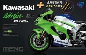 MENG 1/9 MT-007S Kawasaki NINJA ZX-10R Motorcycle &SPS-092 Metal Activity Fork - Picture 1 of 6
