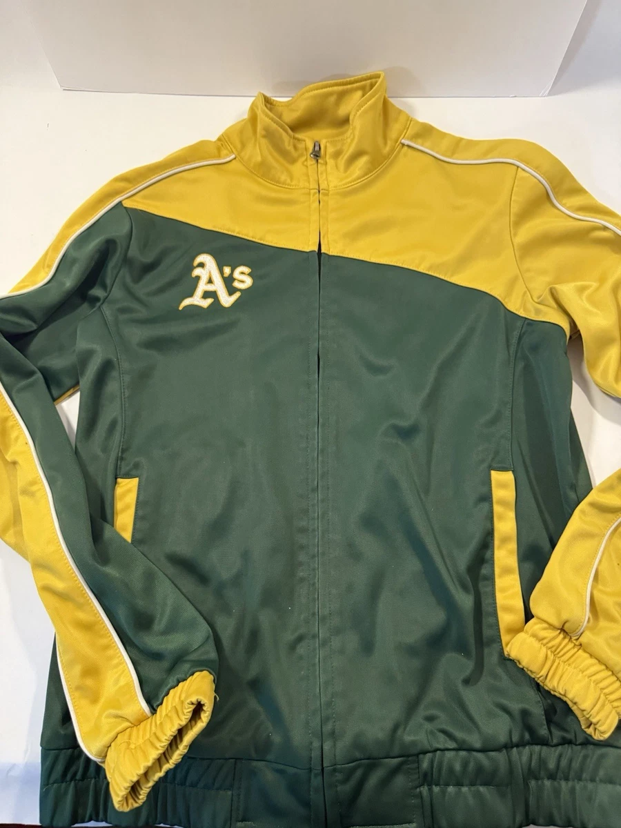 MLB オークランドアスレチックス G-III ナイロンジャケット mlb