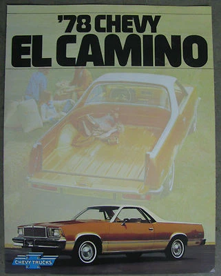 Chevrolet El Camino 1978 folleto de ventas de concesionario  Foto 1 de 2