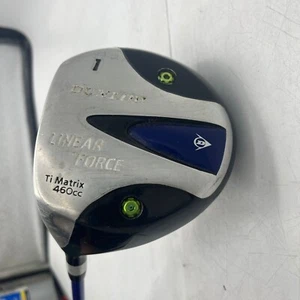 Driver Dunlop Linear Force RH Mid Firm Graphite Shaft 460cc Ti Matrix Golf Club - Picture 1 of 12