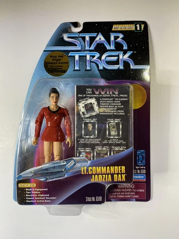 1997 Star Trek Serialized Warp Factor Series 1 Lt Commander Jadzia Dax New NIP Cover