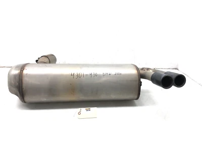 2017-2020 BMW 430i F36 2.0L REAR EXHAUST MUFFLER TAILPIPE OEM #CUT #WITH CLAMP - Image 1 of 4