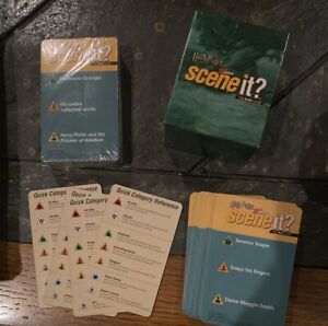 Harry Potter Scene It 2nd Ed DVD Trivia Game Replacement Game Question Cards