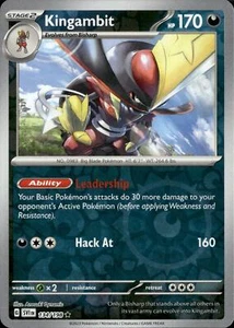 Pokemon Kingambit 134/198 Holograma Inverso Escarlata y Violeta Casi Nuevo - Imagen 1 de 1