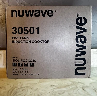 Nuwave 30501 Black Portable Pic Flex Precision Induction Cooktop 1300W - Image 1 of 2