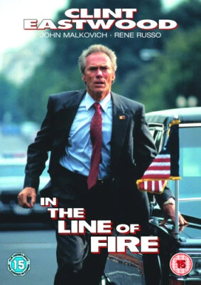 In the Line of Fire DVD (2005) Clint Eastwood, Petersen (DIR) cert 15 - Image 1 of 2