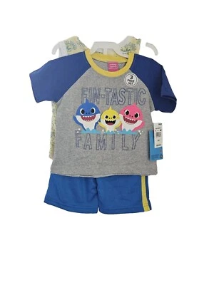 Toddler 24 Month 3 PC Outfit Baby Shark Nickelodeon Pink Fong NWT - Image 1 of 4