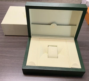 ROLEX XL WRISTWATCH / JEWELRY BOX COMPLETE WITH INNER BOX AND PILLOW RXBX7 - Picture 1 of 18