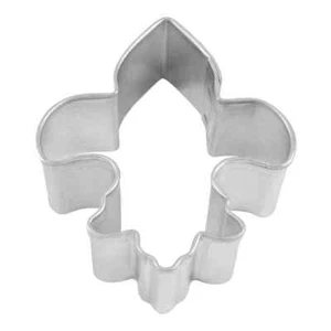 Mini Fleur De Lis 1.75'' Cookie Cutter French Paris Vintage Mardi Gras Birthday - Picture 1 of 7