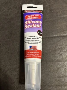 Rutland 500°RTV High Heat Silicone (Black) 2.7 Oz. Tube (Free Shipping) - Picture 1 of 1