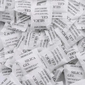 25 Packungen 1g Silica Gel Trockenmittel Feuchtigkeitsabsorber - wiederverwendbar und effektiv - Bild 1 von 8