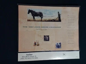 The 1993 JD calendar - A Way of Life - Anchor: Silvis/Rock Island, IL - Picture 1 of 6