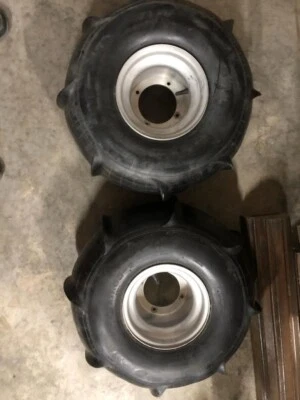 ITC CANNONDALE 440 QUAD ATV *2003 DOUGLAS REAR WHEELS WITH SAND TIRES - Image 1 of 4