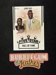2023 Sage  Five Star Hall of Fame  FS-5 Jerry Rice - Picture 1 of 2