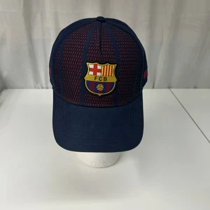 FCB Barcelona Spain Hat Embroidered Soccer Futbol Cap Hat Strap Back - Picture 1 of 8