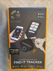 SMARTGEAR Wireless Multifunction Find It Tracker Tags Lost Key Finder NEW. - Picture 1 of 5