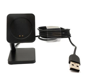 Kabel USB 2.0 93 cm Stacja ładująca do OnePlus Watch Smartwatch w kolorze czarnym - Zdjęcie 1 z 4