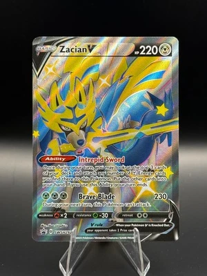 Zacian V (Shiny) SWSH292 SWSH: Sword & Shield Promo Cards Holo - Image 1 of 2