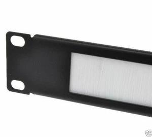 Cable Management 19 panneau universel 1U brosse pour armoire de données blanc - Photo 1/3