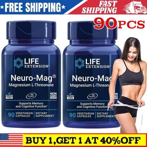 Nuevo Neuro-Mag Magnesio L-Treonato de 2000 mg Magtein - Life Extension 90cap - Imagen 1 de 9