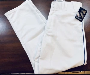 Men's Majestic Apparel White Baseball or Softball Pants Top Quality Men's (L) - Picture 1 of 6