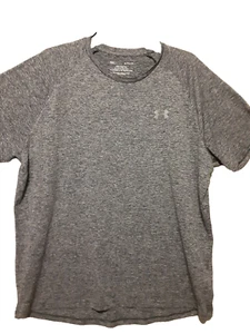 Under Armour The Tech Tee HeatGear Short Sleeve Shirt Loose Men's XL Blue - Picture 1 of 12
