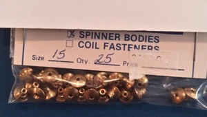 25 Messing Köderkörper Style 15 - Bild 1 von 1