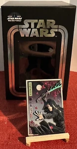 2025 Star Wars Celebration Japan Exclusive Black Jedi Luke Badge Art Pin Takumi - Picture 1 of 3