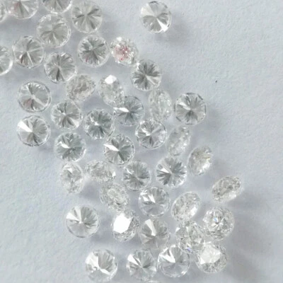 4.30 mm to 4.40 mm HPHT LAB Created Diamonds TCW 1 ,DEF,VS-SI Clarity, 3 Pieces - Image 1 of 4