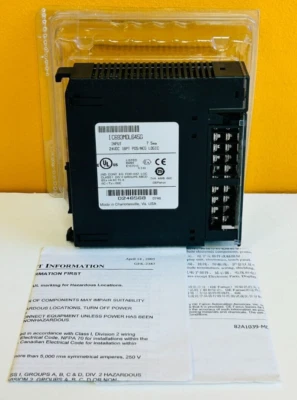 GE FANUC IC693MDL645G 24 VDC, 16 PT, Positive /Negative Logic Input Module. New! - Image 1 of 4