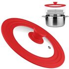 Universal Pot Clever Lid Silicone Rim Skillet Pan Cover  Kitchen Utensils