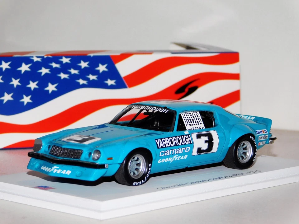 CHEVROLET CAMARO #3 YARBOROUGH DAYTONA IROC 1975 SPARK US221 1/43 - Immagine 1 di 1