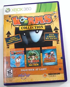 Worms Collection (Microsoft Xbox 360, 2013) CIB - Bild 1 von 3