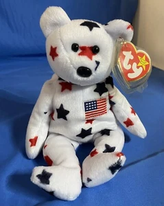 Ty Glory The Star Bear 1998 Beanie Baby  - Picture 1 of 4