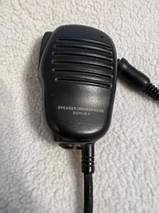 Used MH-57 Ham Radio transceiver talk Speaker Microphone Handheld Amateur - Zdjęcie 1 z 3