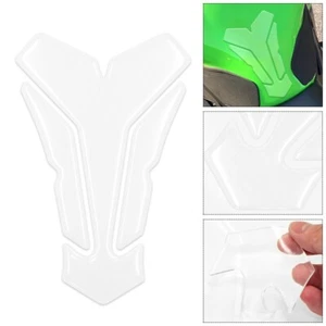 Clear Universal Motorcycle Tank Pad Protector Sticker 5D Decal Scooter Off-road - Picture 1 of 11