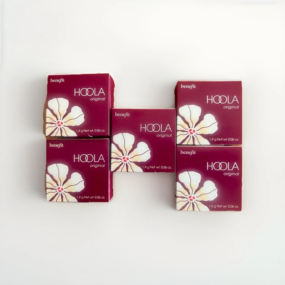 5x Benefit Hoola Powder Bronzer ORIGINAL Sample 1.8g/0.06oz Each
