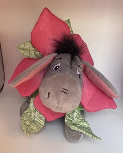Eeyore Disneyland Resort Walt Disney World Flower Eeyore Bean Bag PLUSH 7” - Picture 1 of 4