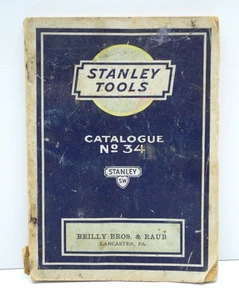 Catalogo Stanley Tools n. 34 Edizione 1935 Vintage SW Sweetheart - Foto 1 di 14
