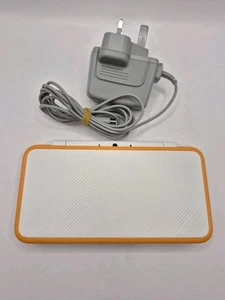 ‘New’ Nintendo 2DS XL - Orange & White With Charger & Games - Picture 1 of 18
