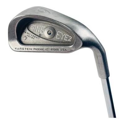 Ping Eye 2+ Plus Blue Dot 6 Hierro KT-Shaft Acero Damas Flex 38" Derecha Foto 1 de 4