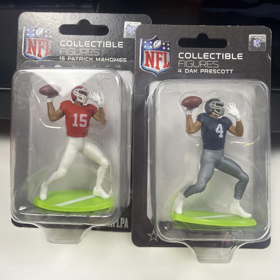 NFL Collectibles Series 1 Mini Figures Complete Set Of 5 Excite Game Changers