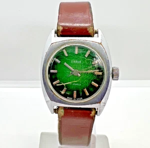 Reloj ZARIA Vintage Mujer URSS Raro Reparado Muñeca Soviética Original Militar Antiguo - Imagen 1 de 24