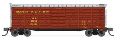 BWL #6582 Broadway Limited N Scale Union Pacific Stock Car With Cattle Sounds - Image 1 of 2