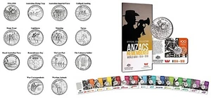 2015 • ANZACs Remembered • Coin 14 Collection - Picture 1 of 4