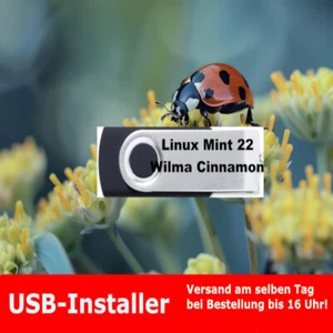 Linux Mint 22.1 Cinnamon 64 Bit, USB Stick, komplettes Betriebssystem - Bild 1 von 6