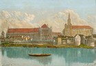 MARIENBURG / MALBORK - Schlossansicht - Holzstich um 1870