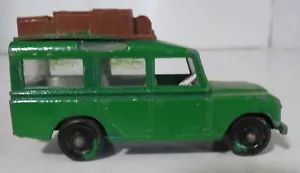 Vintage Matchbox Lesney Gold Painted Green Safari Land Rover No 12 England Truck - Picture 1 of 15