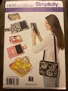 Simplicity Pattern 1630 Studio Cherie Covers Tablet Case E-Book Reader